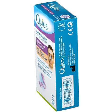 Quies Dilatateur Nasal Anti Ronflement Petit Moyen Pc S Redcare