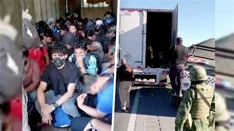 Encuentran A Más De 250 Migrantes Que Viajaban Hacinados En Dos Camiones En México Shows La