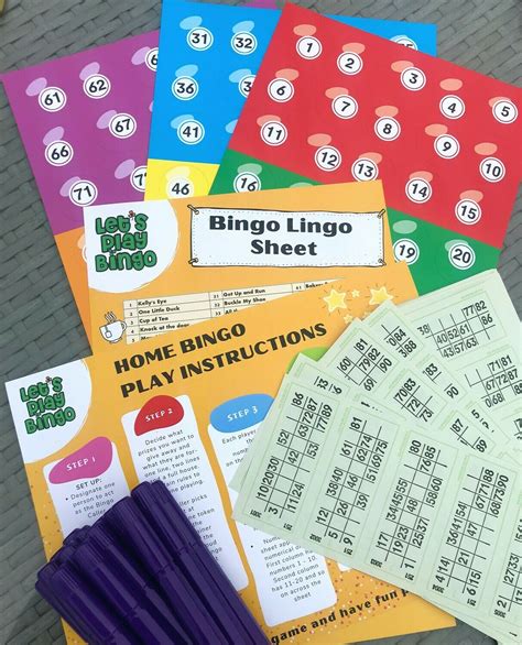 BUY HOME BINGO KIT + 20 MARKERS