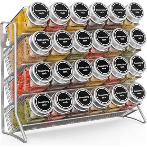 Standing Metal Spice Racks For 3 Tier Spices Spice Rack For Spice