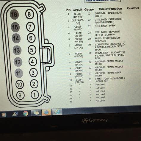 Ford F150 Tail Light Wiring Diagram