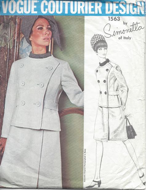 1960s Vintage Sewing Pattern B34 DRESS JACKET 1061R SIMONETTA Of