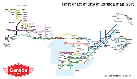 Canada Subway Map