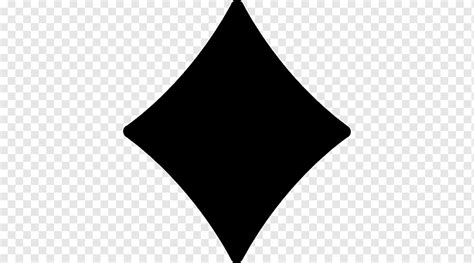 Black Rhombus Shape