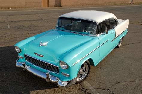 Cool Zz3 Crate Engine Powered 1955 Chevy Bel Air Resto Mod