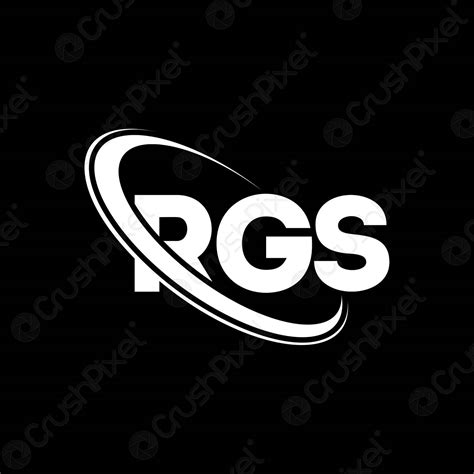 rgs logo rgs letter rgs letter logo design initials rgs stock