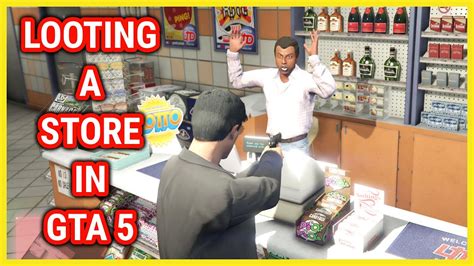 Robbing Stores In Gta Youtube