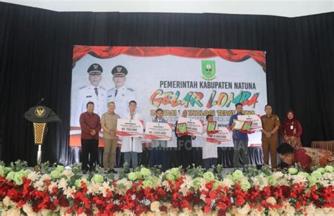 Wabup Natuna Tutup Pelaksanaan Lomba Inovasi Ttg Tingkat Kabupaten