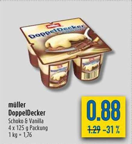 M Ller Doppeldecker Oder Wackel Pudding Angebot Bei Famila Nordwest