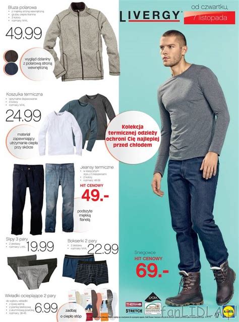 Gazetka Lidl Strona Moda Odzie Fanlidla Pl