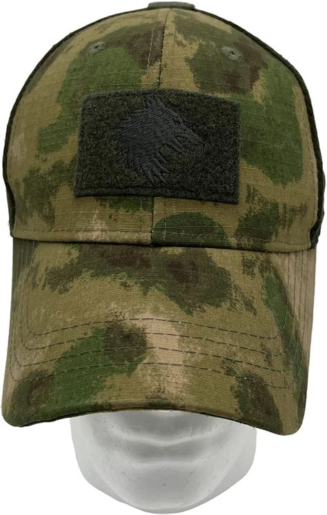 Fieldcraft Adjustable Tactical Trucker Hat Atacs Fg Pattern