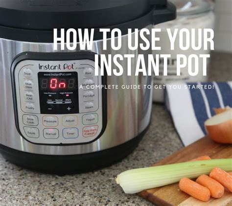 Instant Pot Quart Instructions Manual