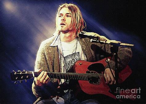 Kurt Cobain In Mtv Unplugged By Gunawan Rb Mtv Unplugged Mtv Kurt