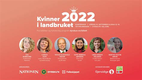 Kvinner I Landbruket 2022 Kva Skjer