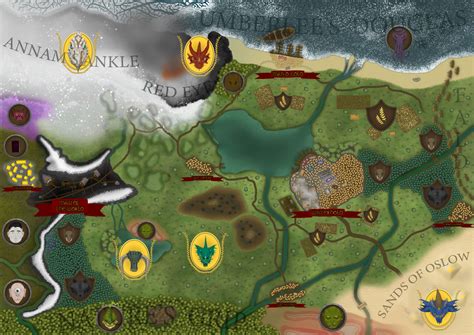 DnD Coastline Regional Map by TheRedLime on DeviantArt