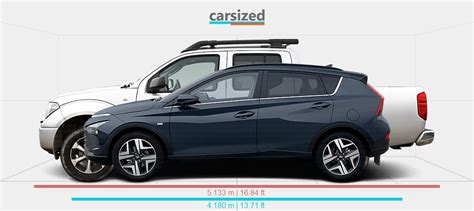 Dimensions Hyundai Bayon Present Vs Nissan Navara