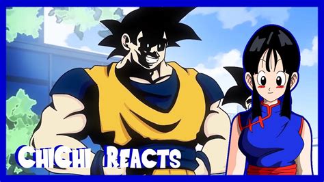 Chichi Reacts Goku Vs All Might Rap Battle Youtube