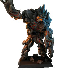 Stone Golem Made With Hero Forge