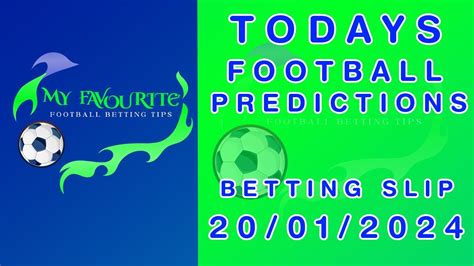 Football Predictions Today 20012024 Soccer Predictions Today