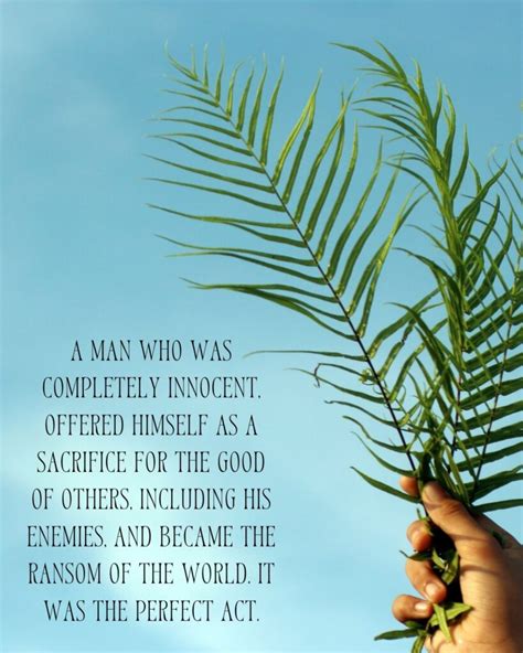 Palm Sunday Quotes For This Easter Darling Quote