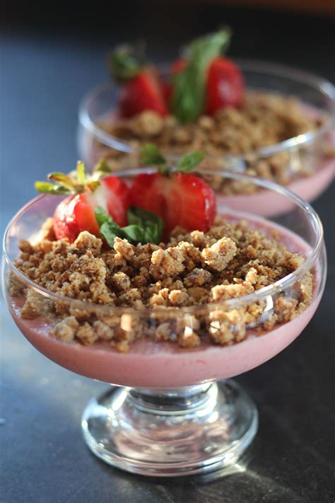 Delicious Strawberry Coconut Mousse