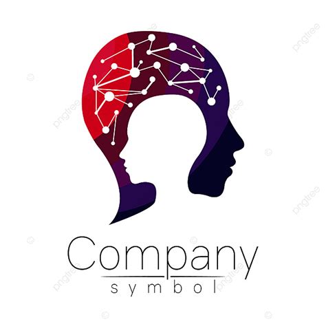 Human Head Logo Vector Hd PNG Images, Vector Symbol Of Human Head, Icon ...