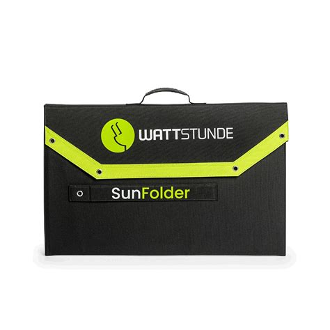 Wattstunde® Sunfolder Ws340sf Faltbare Solartasche Mit Bypass Diode