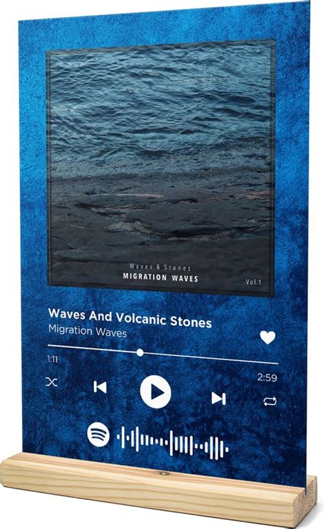 Songr Spotify Muziek Bordje Waves And Volcanic Stones Migration