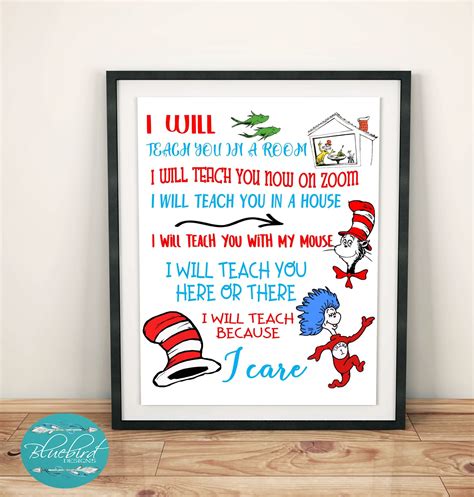 Seuss Themed Teacher Appreciation Week Poster Green Eggs 44 Off