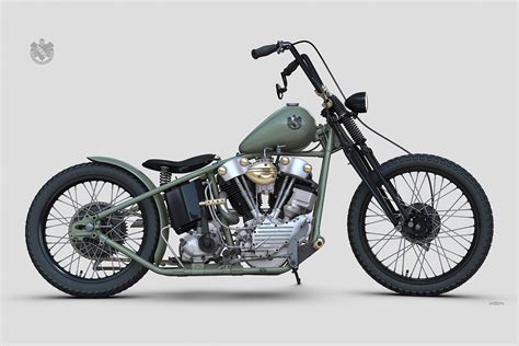 Custom Harley Knucklehead By Hamburg Based Master Builder Ehinger