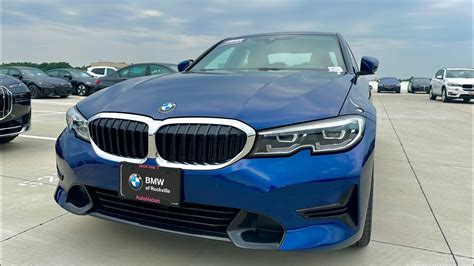 2020 Bmw 3 Series 330i Xdrive In Mediterranean Blue Metallic With