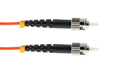 ST Fiber Cable OM1 Multimode Duplex 2 Meters Ships Fast