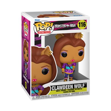 Funko Pop Vinyylihahmo Monster High Clawdeen W Xs Lelut