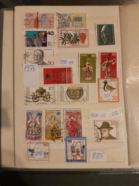 Briefmarke Im Album Bund Ebay