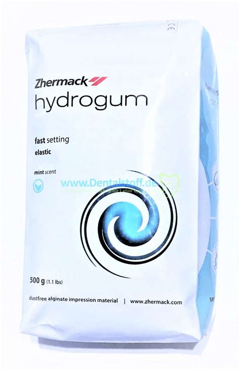 Zhermack Hydrogum Alginat 500g Beutel | Dentalstoff.de - Der Onlineshop ...
