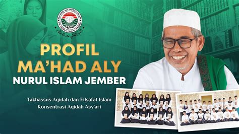 Profil Ma Had Aly Nurul Islam Jember Channel Nuris Youtube