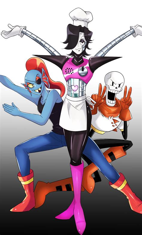 Undyne Utdr Undyne Papyrus Undertale Papyrus Ut