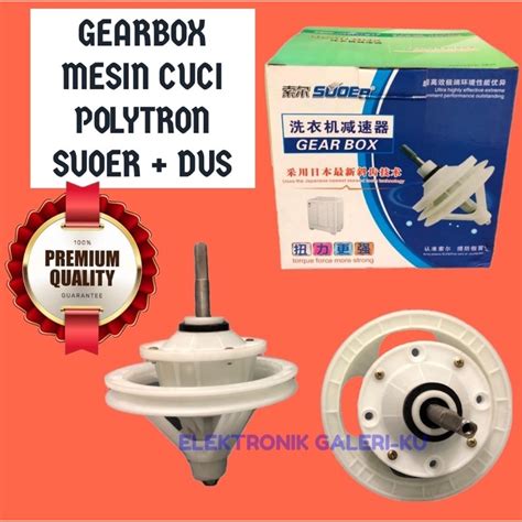 Jual GEARBOX MESIN CUCI POLYTRON SUOER DUS Shopee Indonesia