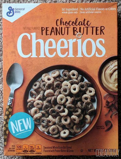 Review Chocolate Peanut Butter Cheerios Cereal From General Mills