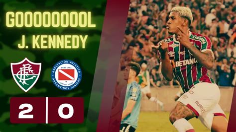 Fluminense 2x0 Argentinos Juniors Gol De John Kennedy YouTube