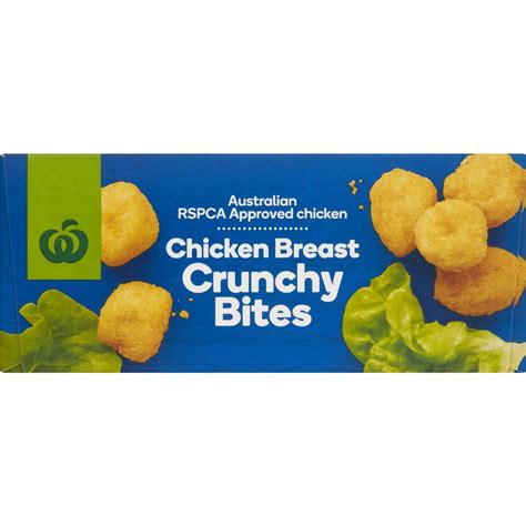 Woolworths Chicken Breast Crunchy Bites 400g Woolworths