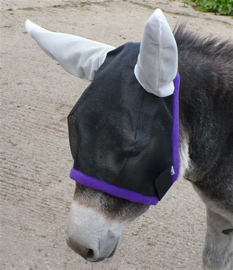 Dinky Heavy Duty Donkey Fly Mask With Ears