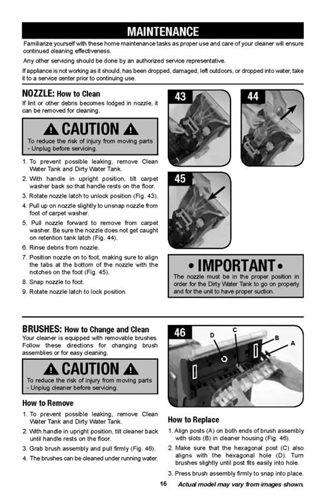 Power Scrub Elite Hoover User Manual