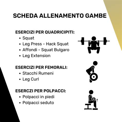 Scheda Allenamento Gambe La Guida Completa