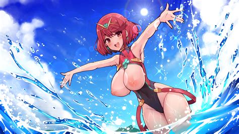 Rule 34 Ass Bare Breasts Beach Big Breasts Core Crystal Hands In Air Hands Up Ocean Ocean