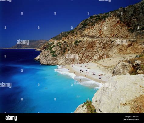 Kaputas Beach Kas Antalya Turkey Stock Photo Alamy