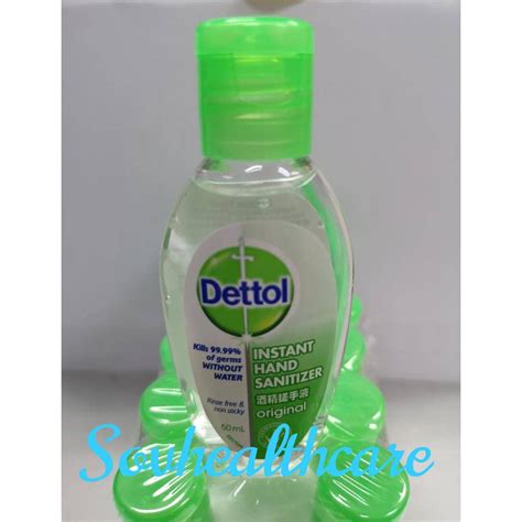 Dettol Hand Sanitizer Original 50ml Shopee Malaysia