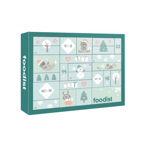 Sch Ner Kinder Adventskalender Von Foodist Online Kaufen