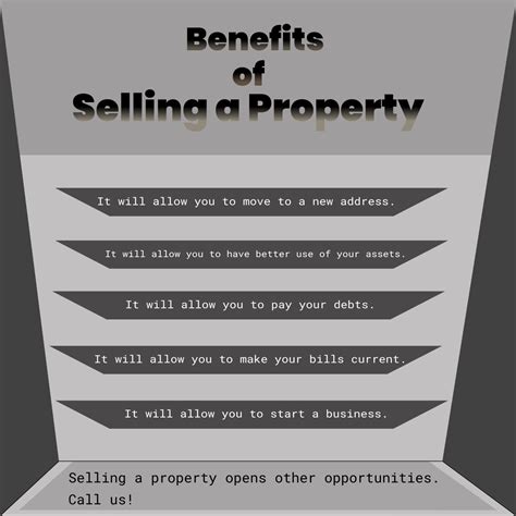 Benefits Of Selling A Property Propertyselling Vistariverproperties