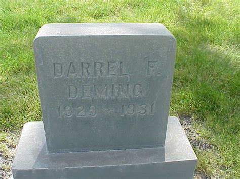 Darrell F Deming Homenaje De Find A Grave